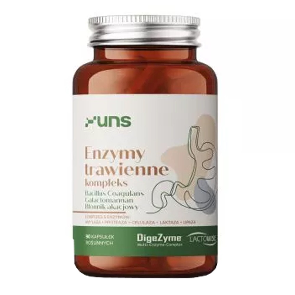 UNS Enzymy Trawienne Kompleks 90vegcaps