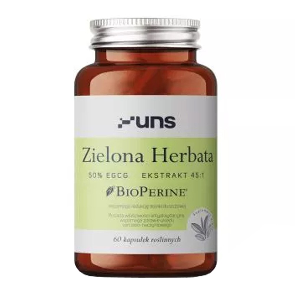 UNS Zielona Herbata 50% EGCG Ekstrakt 45:1 60vegcaps