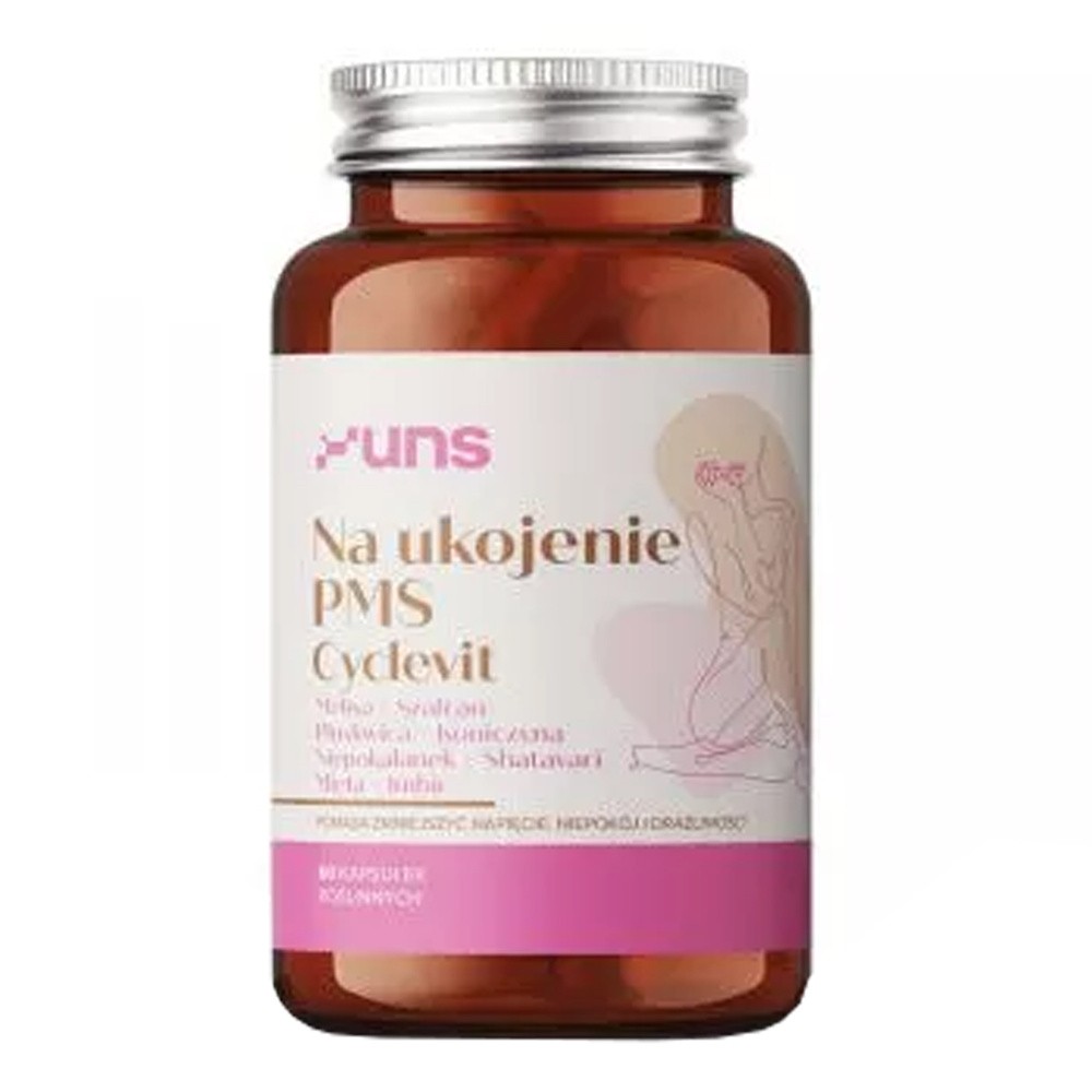 Uns Na ukojenie PMS Cyclevit, kapsułki twarde, 60 szt.