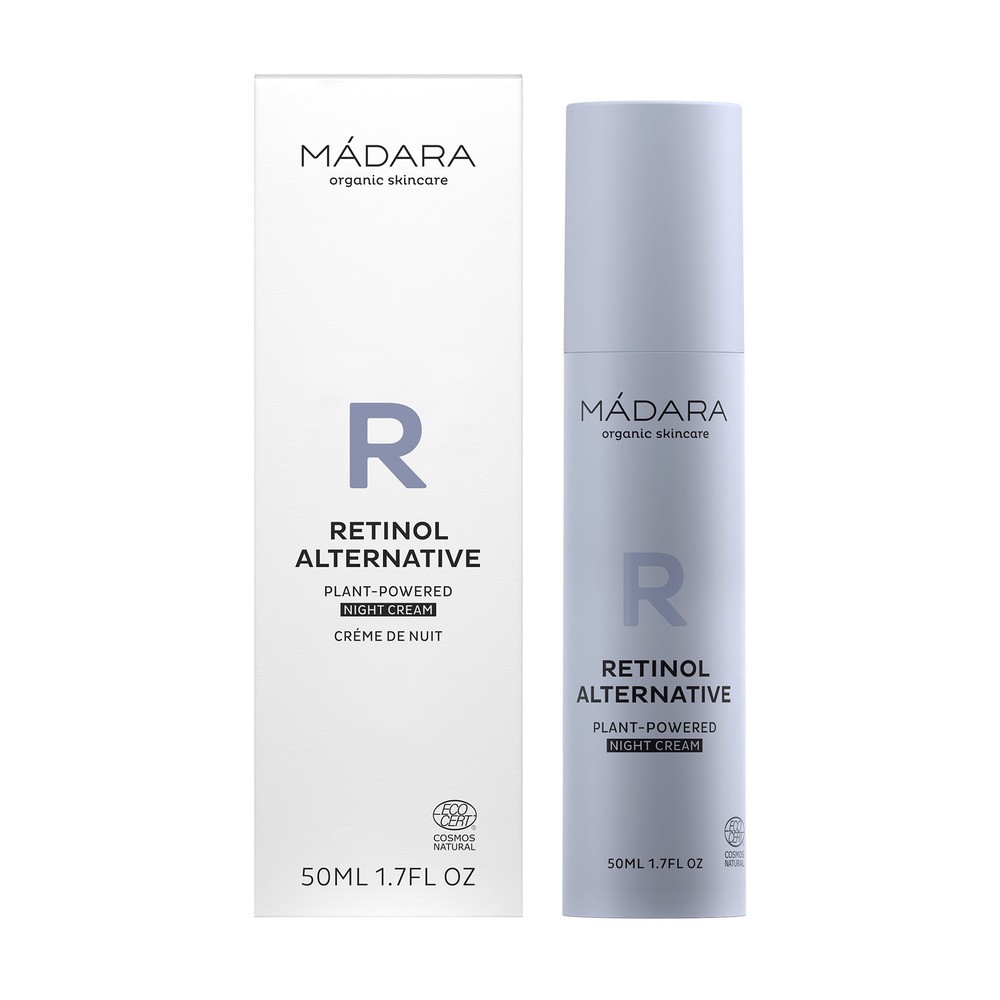 MÁDARA Retinol Alternative nawilżający krem na noc przeciw starzeniu się skóry 50 ml