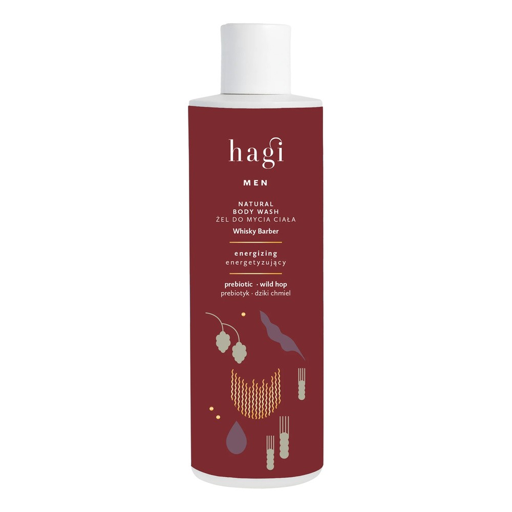 Hagi Men Whisky Barber energetyzujący żel do mycia ciała 300ml