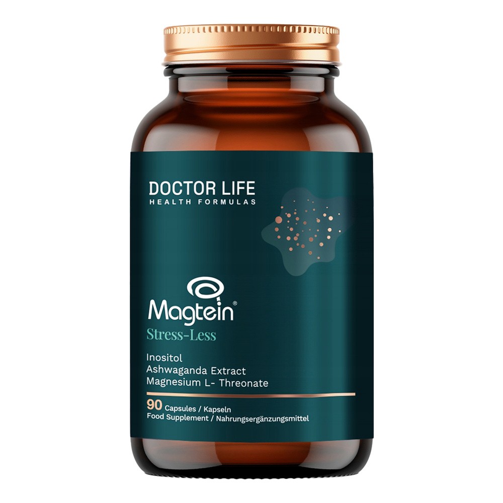 Doctor Life Magtein Stress-Less, 90 kaps. i DHL POP