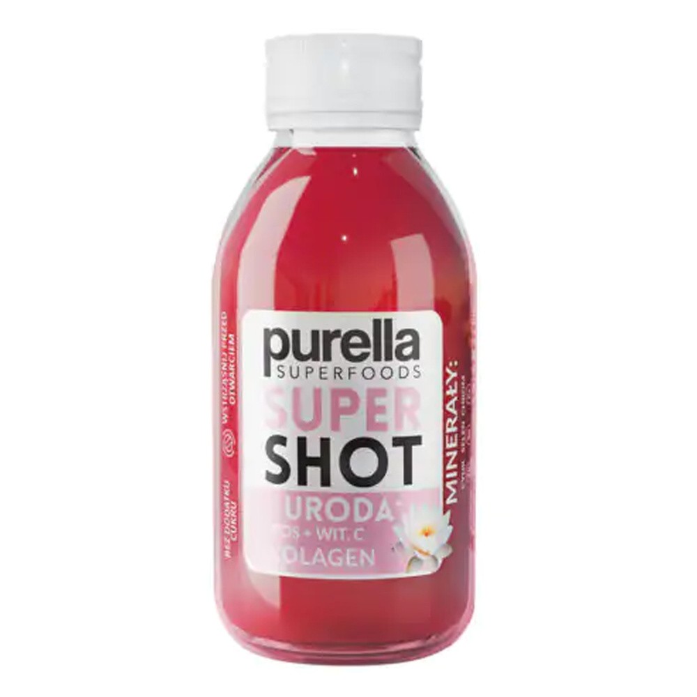 Purella SuperShot Uroda Lotos + Witamina C + Kolagen, 100 ml