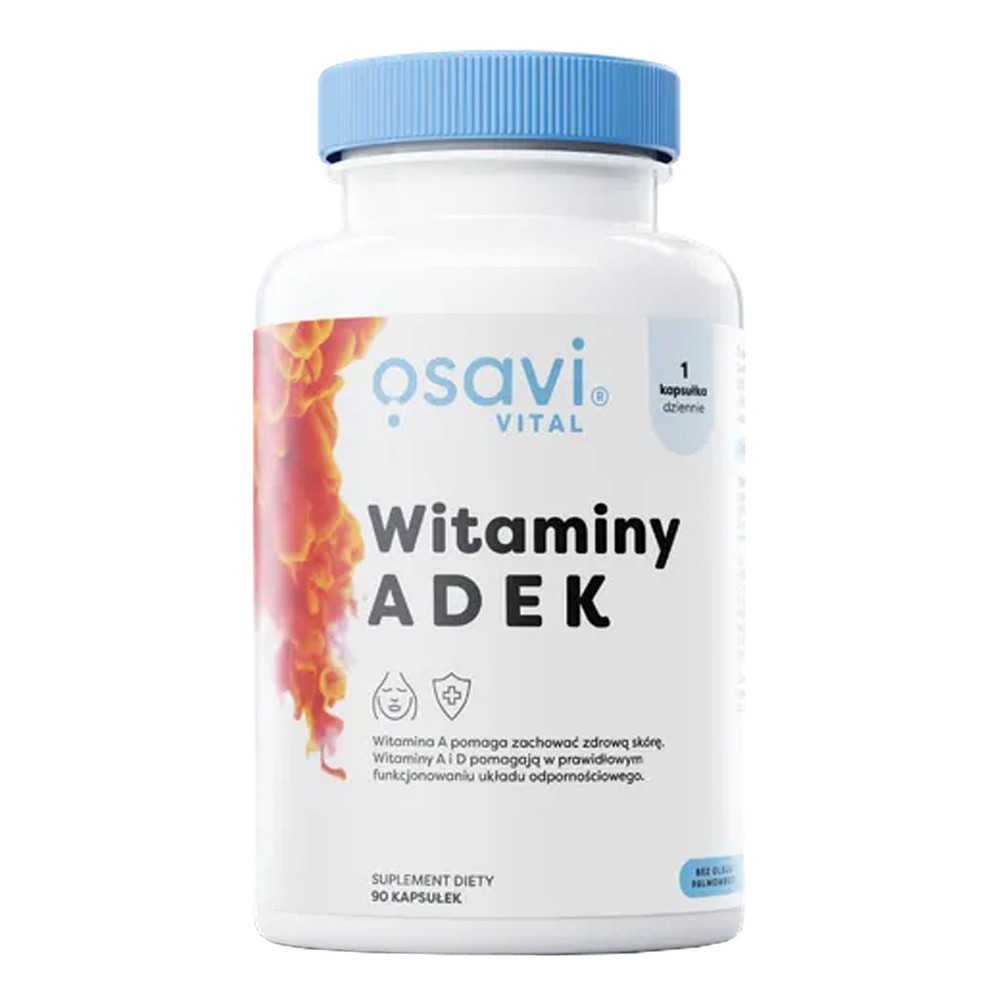 Osavi Witaminy ADEK Suplement diety 90 kaps.