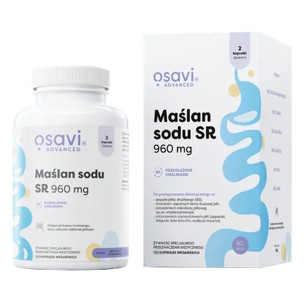 Osavi Maślan Sodu SR suplement diety 60 kaps.