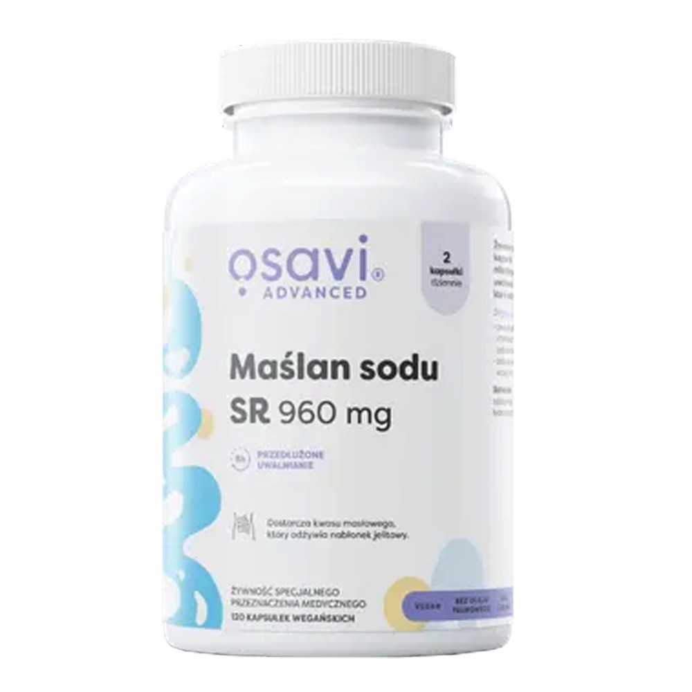 Osavi Maślan Sodu SR suplement diety 120 kaps.