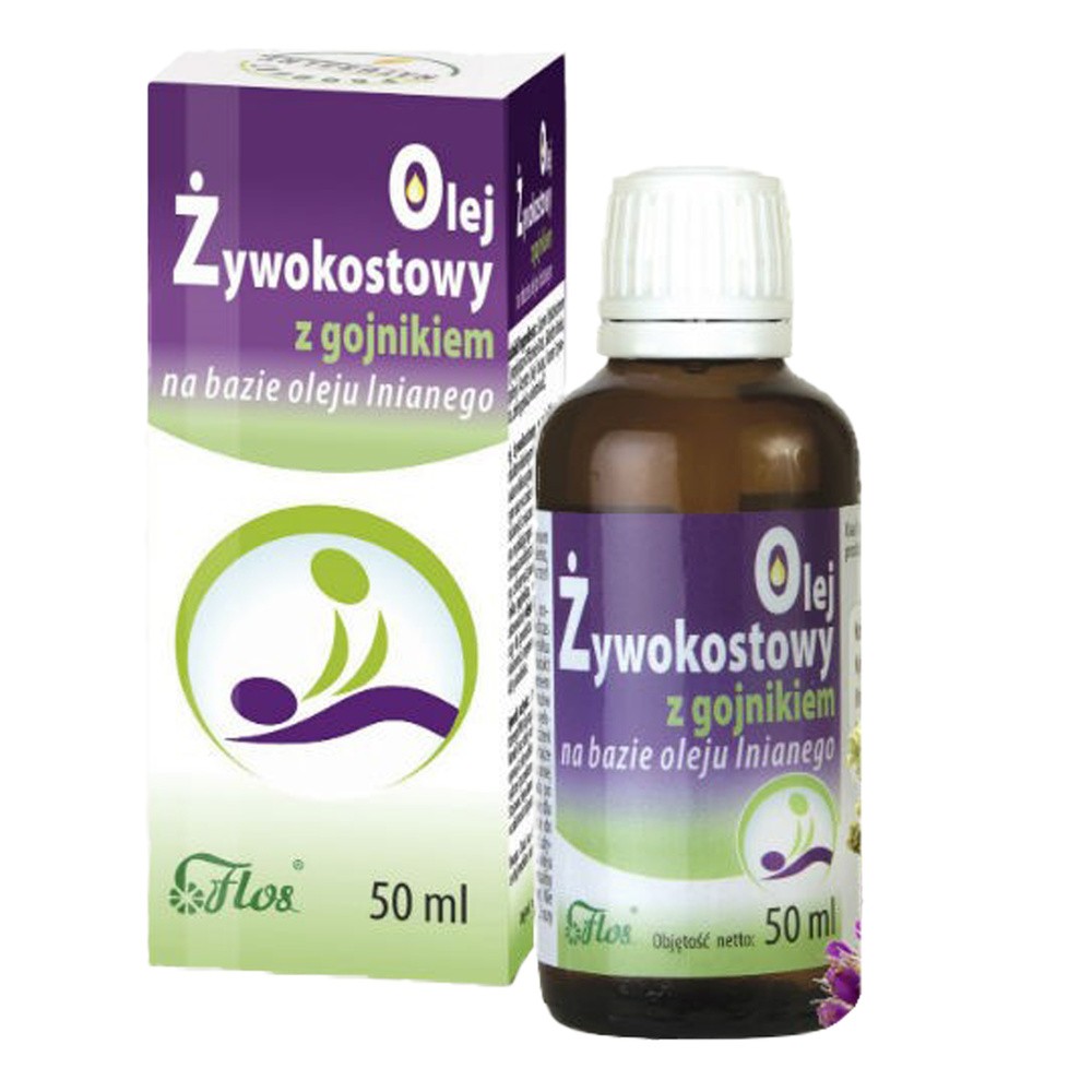 FLOS FLOS OLEJ ŻYWOKOSTOWY Z GOJNIKIEM 50ML