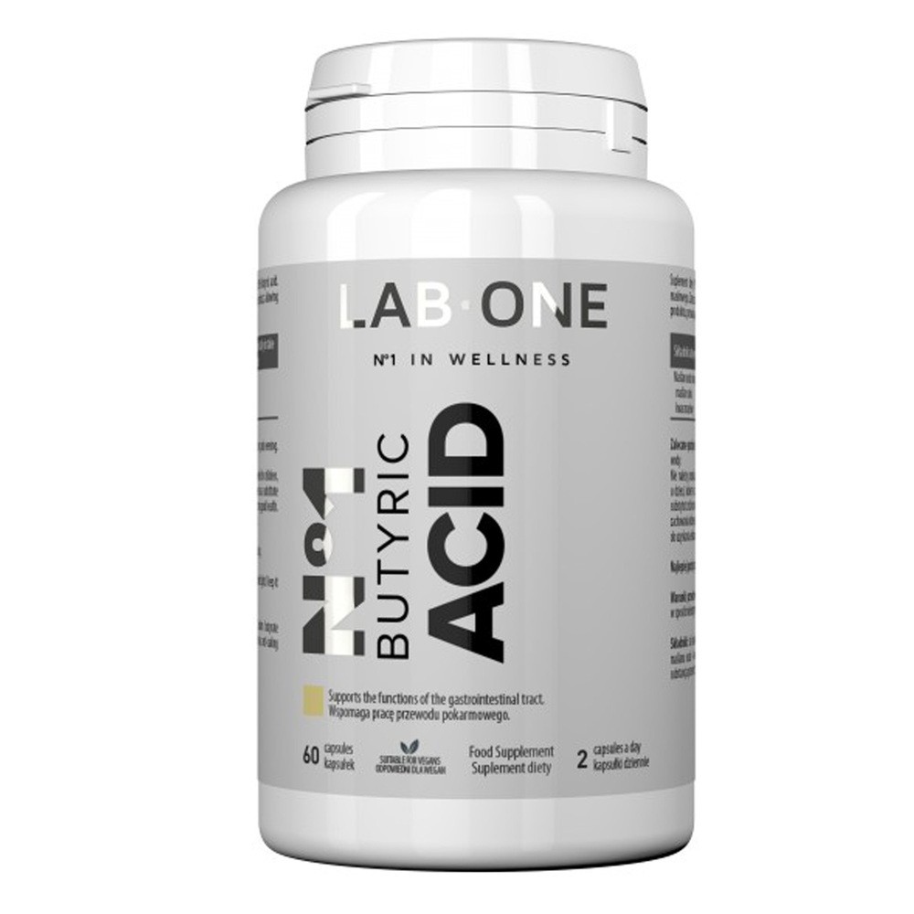 Lab One Butyric Acid Maślan Sodu, kapsułki, 60 szt.