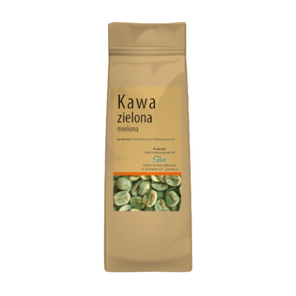 FLOS FLOS KAWA ZIELONA MIELONA 200G