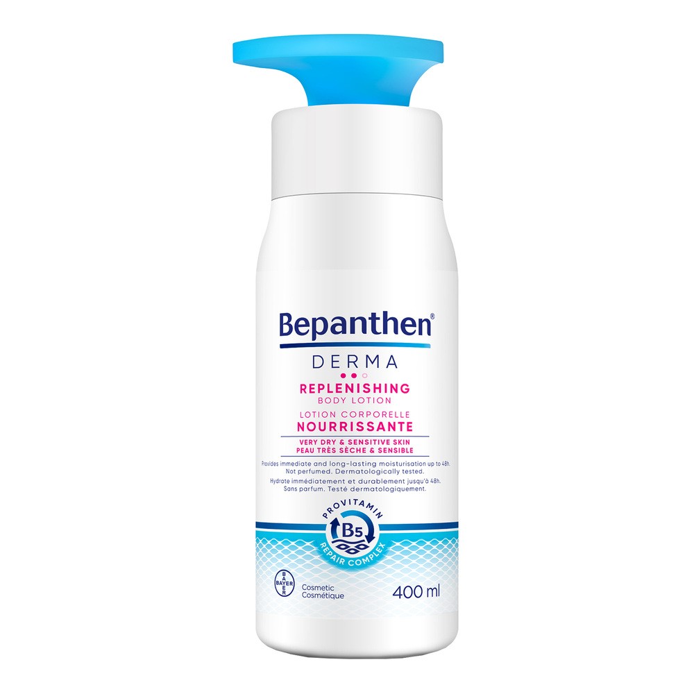 Bepanthen Derma Replenishing, głęboko odżywczy balsam do ciała, 400 ml