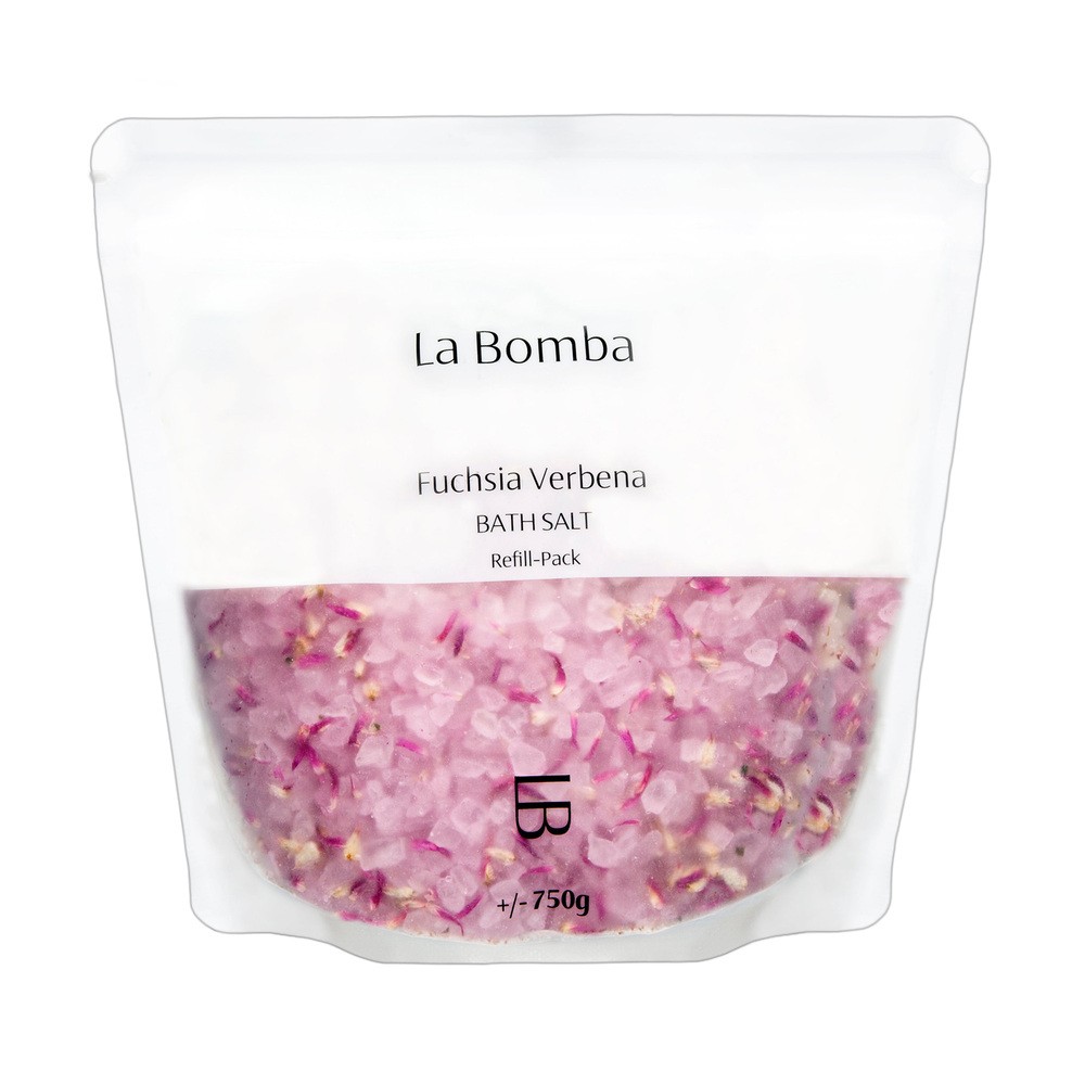 La Bomba Sól do Kąpieli Fuchsia Verbena 750g