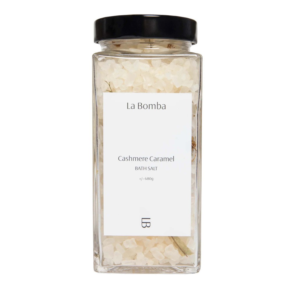 La Bomba Cashmere Caramel - Sól do kąpieli 580 g 580 g