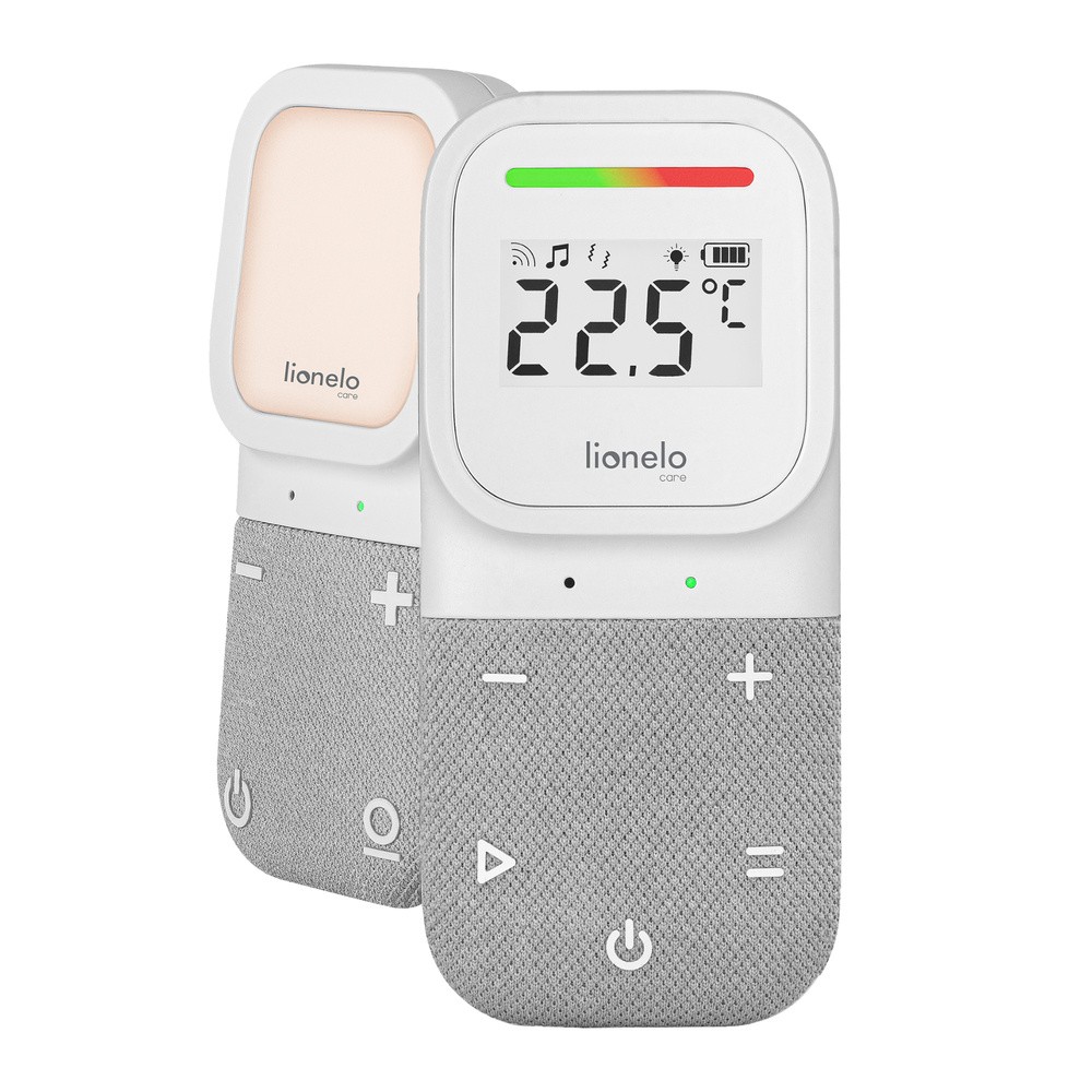 Cyfrowa niania elektroniczna audio z czujnikami alarmy Lionelo Babyline 2.3