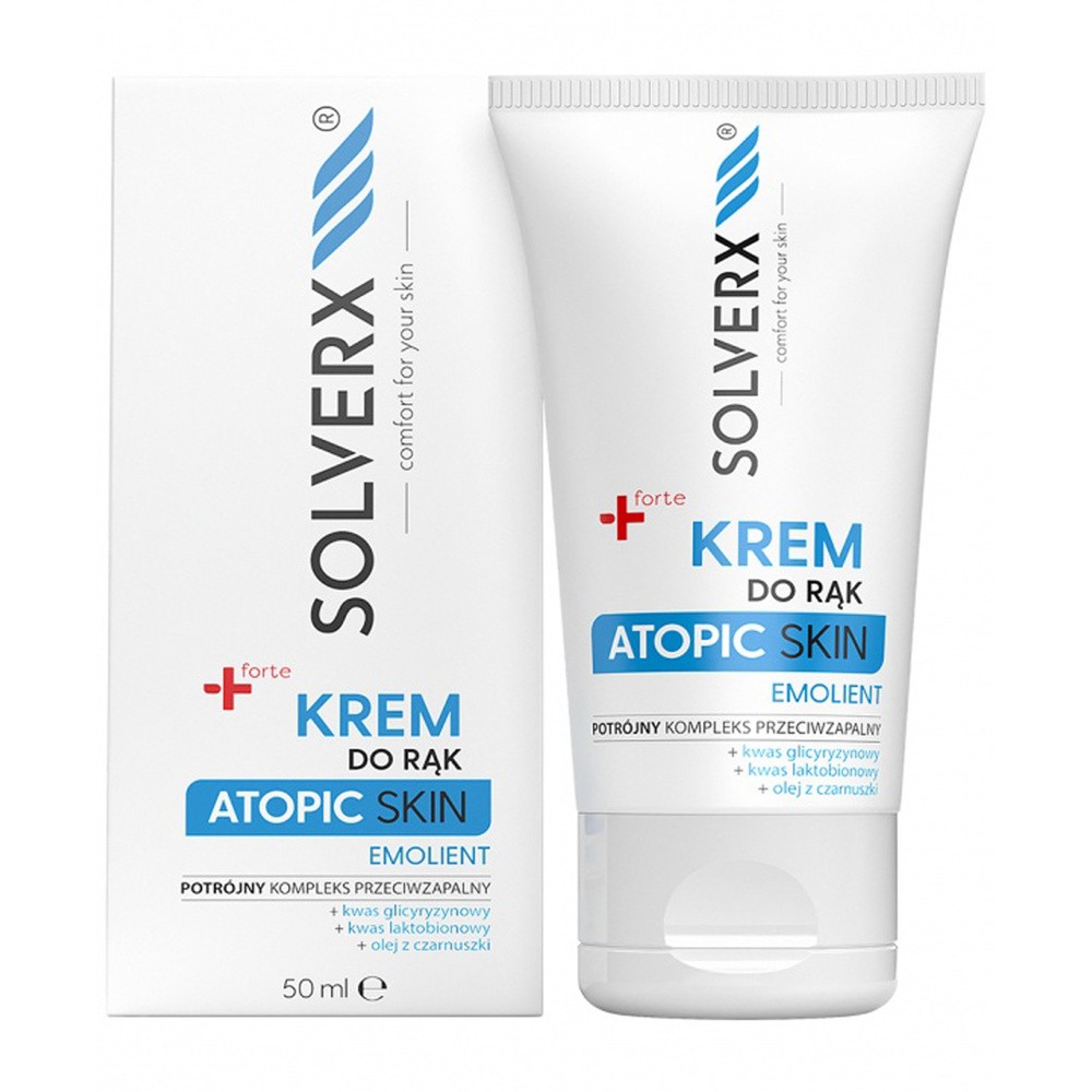 SOLVERX SOLVERX Atopic Skin Krem do rąk - emolient  50ml