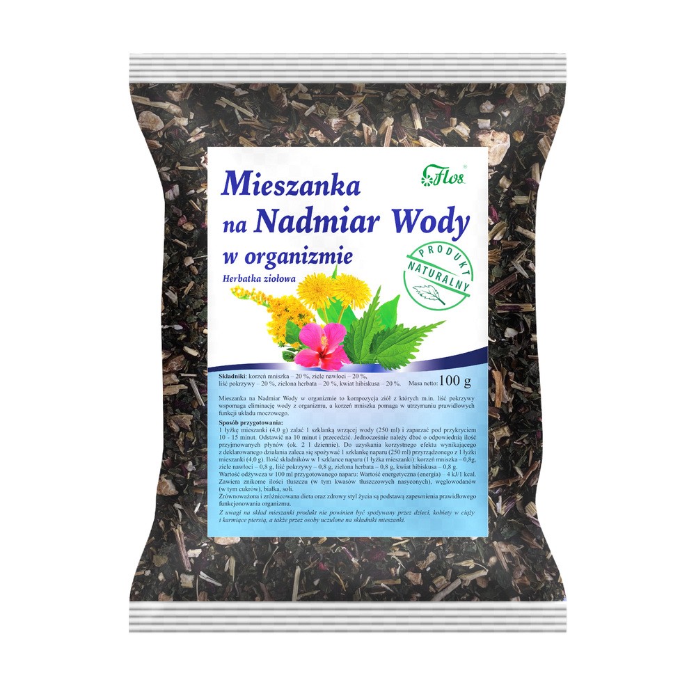 Mieszanka na nadmiar wody w organizmie 100 g FLOS