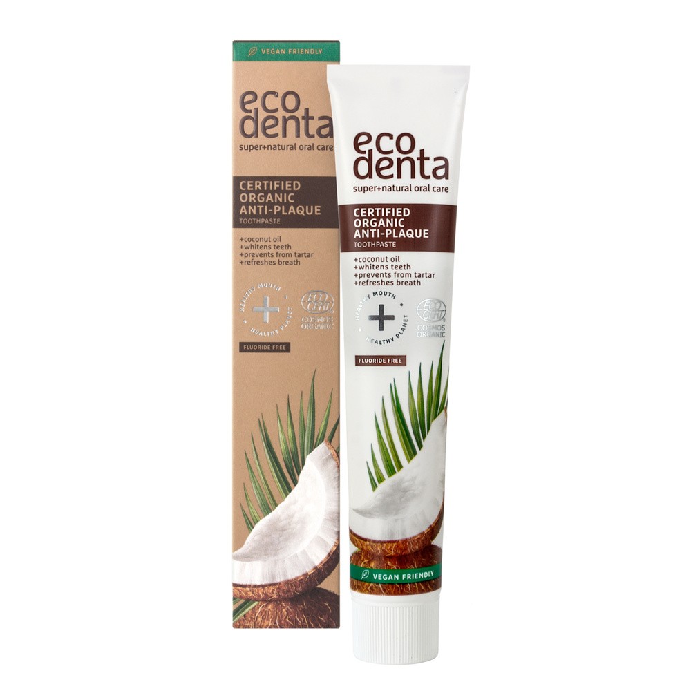 Ecodenta Ecodenta Organic Anti-Plaque pasta do zębów 75 ml unisex