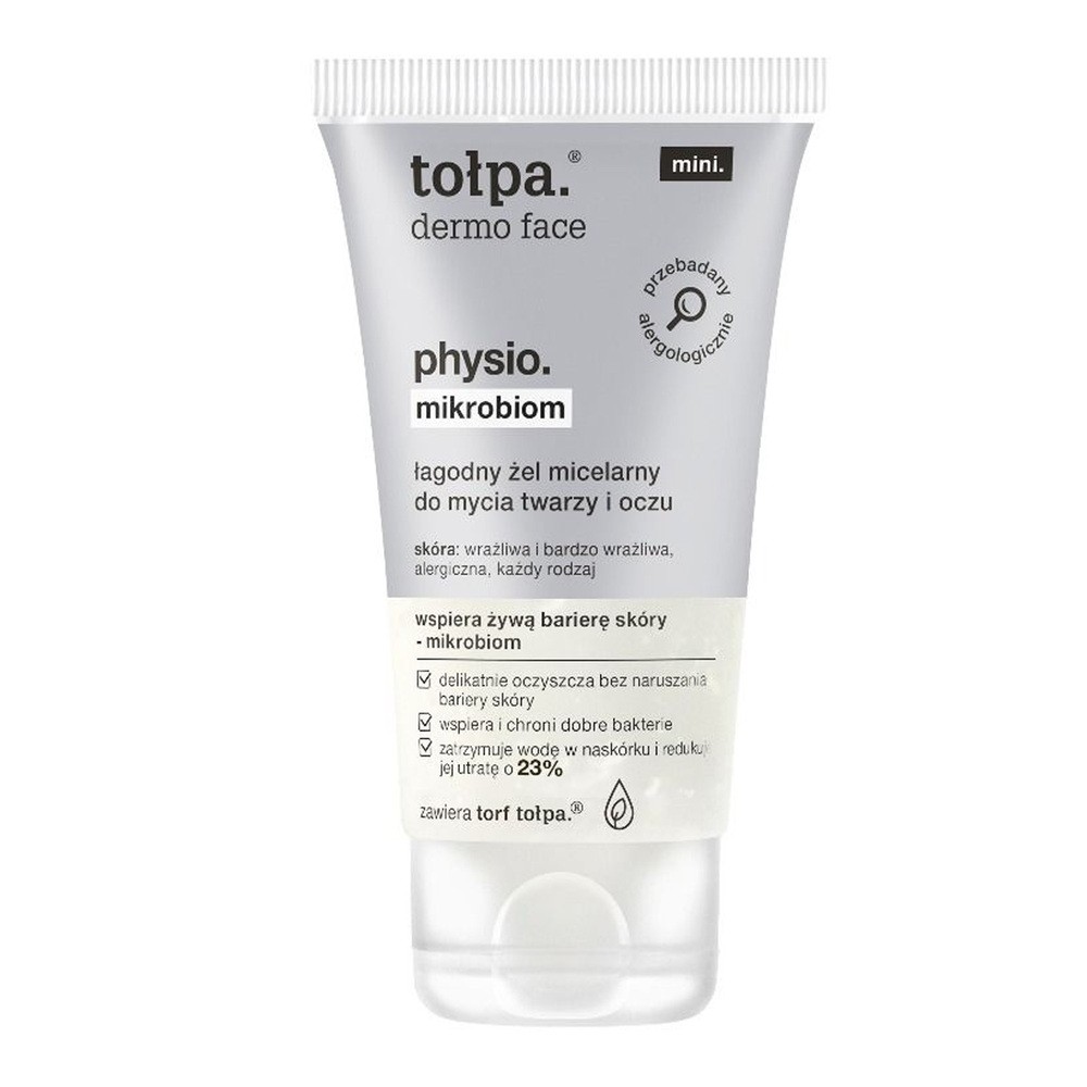 Tołpa Tołpa Dermo Face Physio Żel do mycia twarzy i oczu 75ml