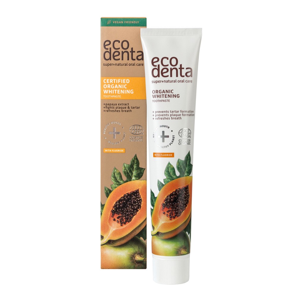 Ecodenta Ecodenta Organic Papaya Whitening pasta do zębów 75 ml unisex
