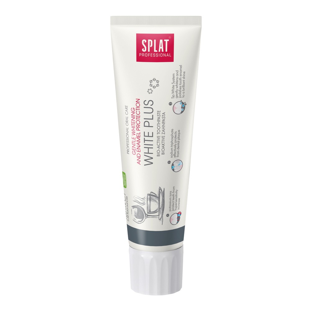SPLAT Professional White Plus 100ml Wybielająca pasta do zębów wrażliwych