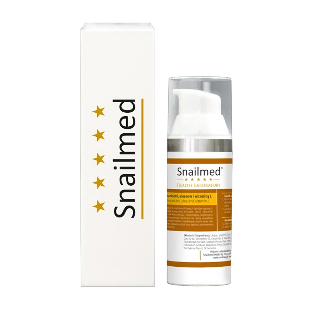 Snailmed Krem po goleniu do twarzy i głowy 30 ml