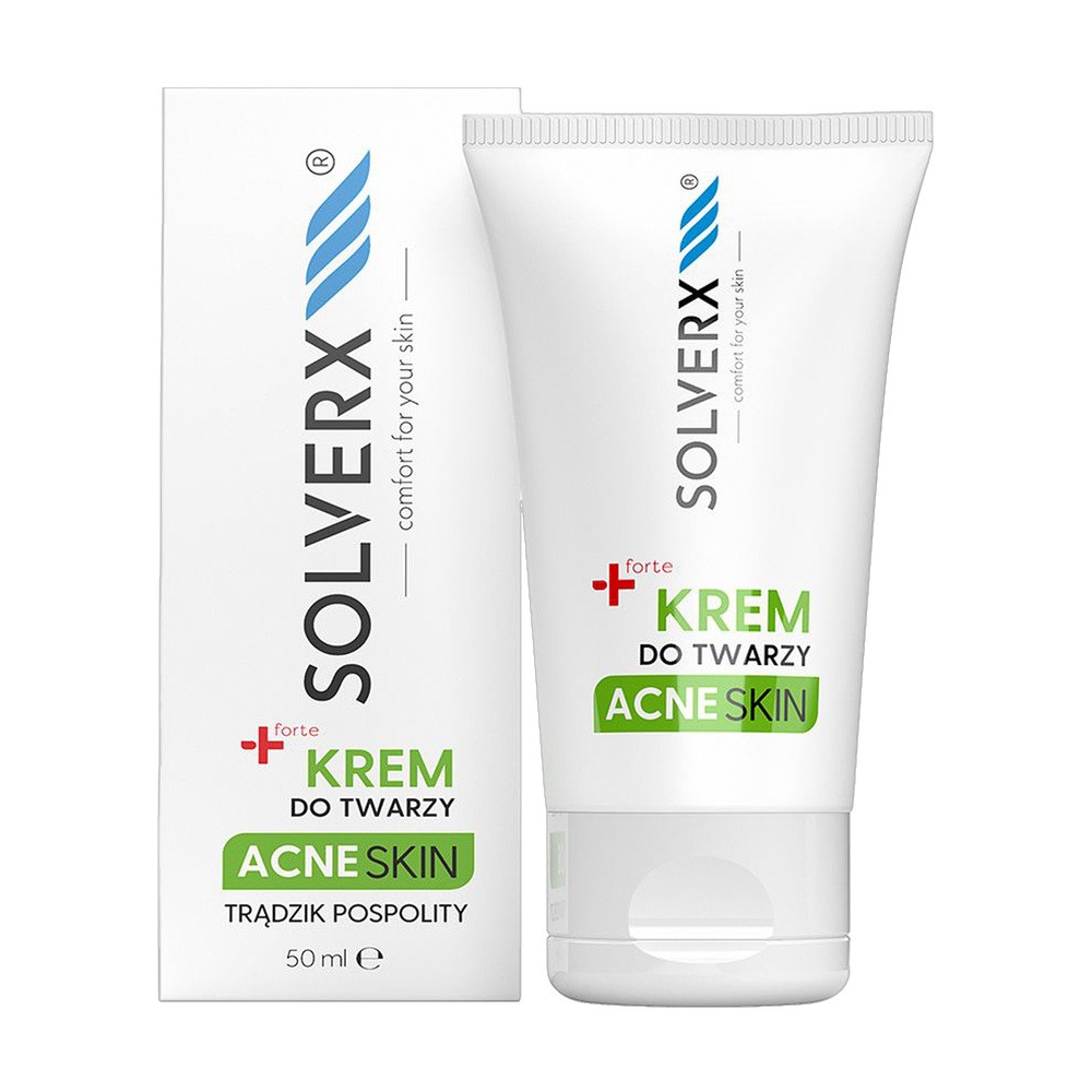 Solverx Acne Skin Krem do twarzy przeciwtrądzikowy 50ml