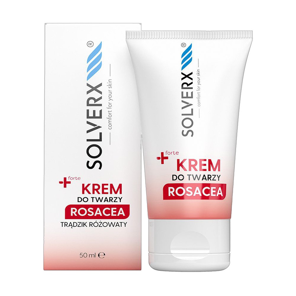 SOLVERX SOLVERX Rosacea Krem do twarzy na trądzik różowaty 50 ml 134183