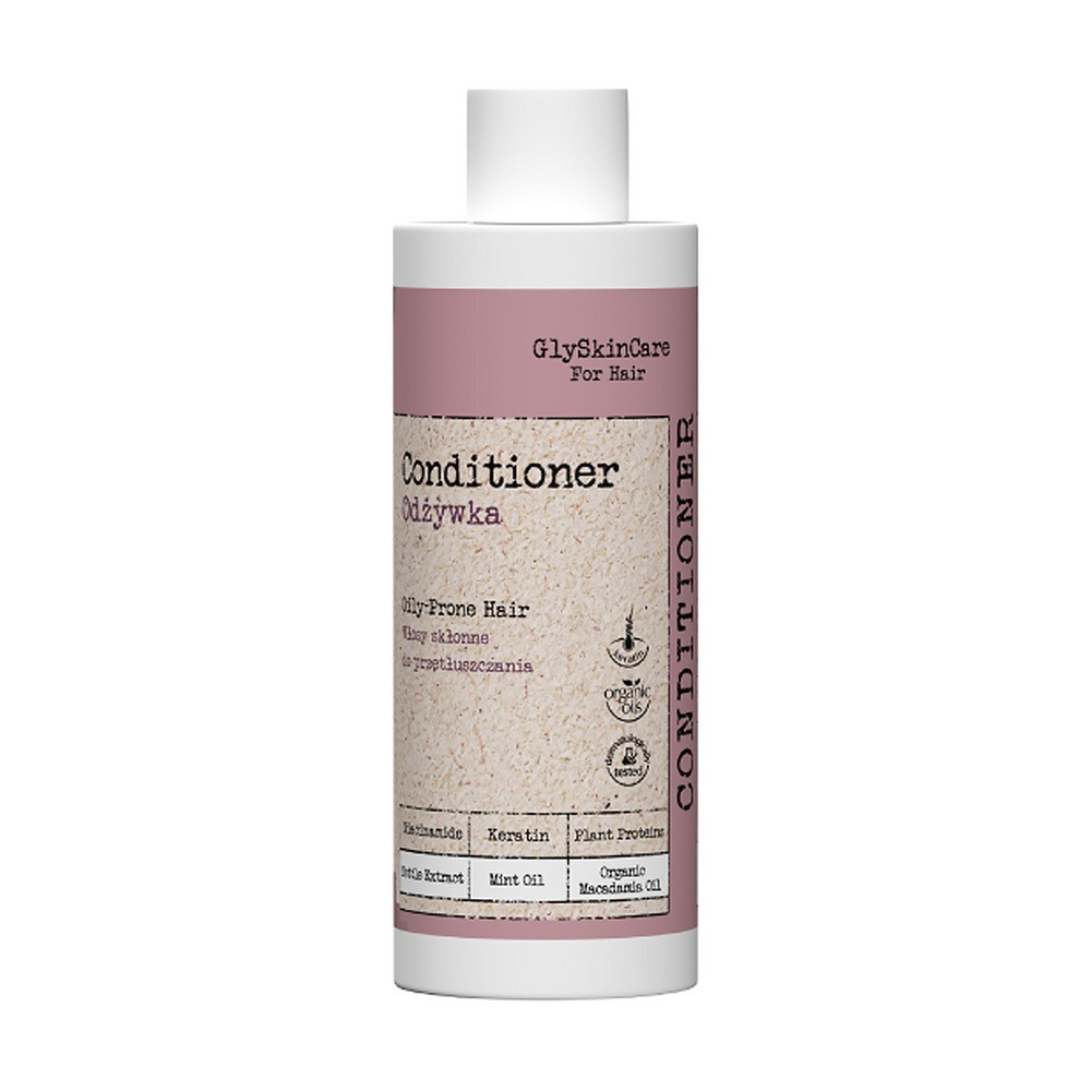 GlySkinCare for Body & Hair Odżywka włosy skłonne do przetłuszczania 200 ml