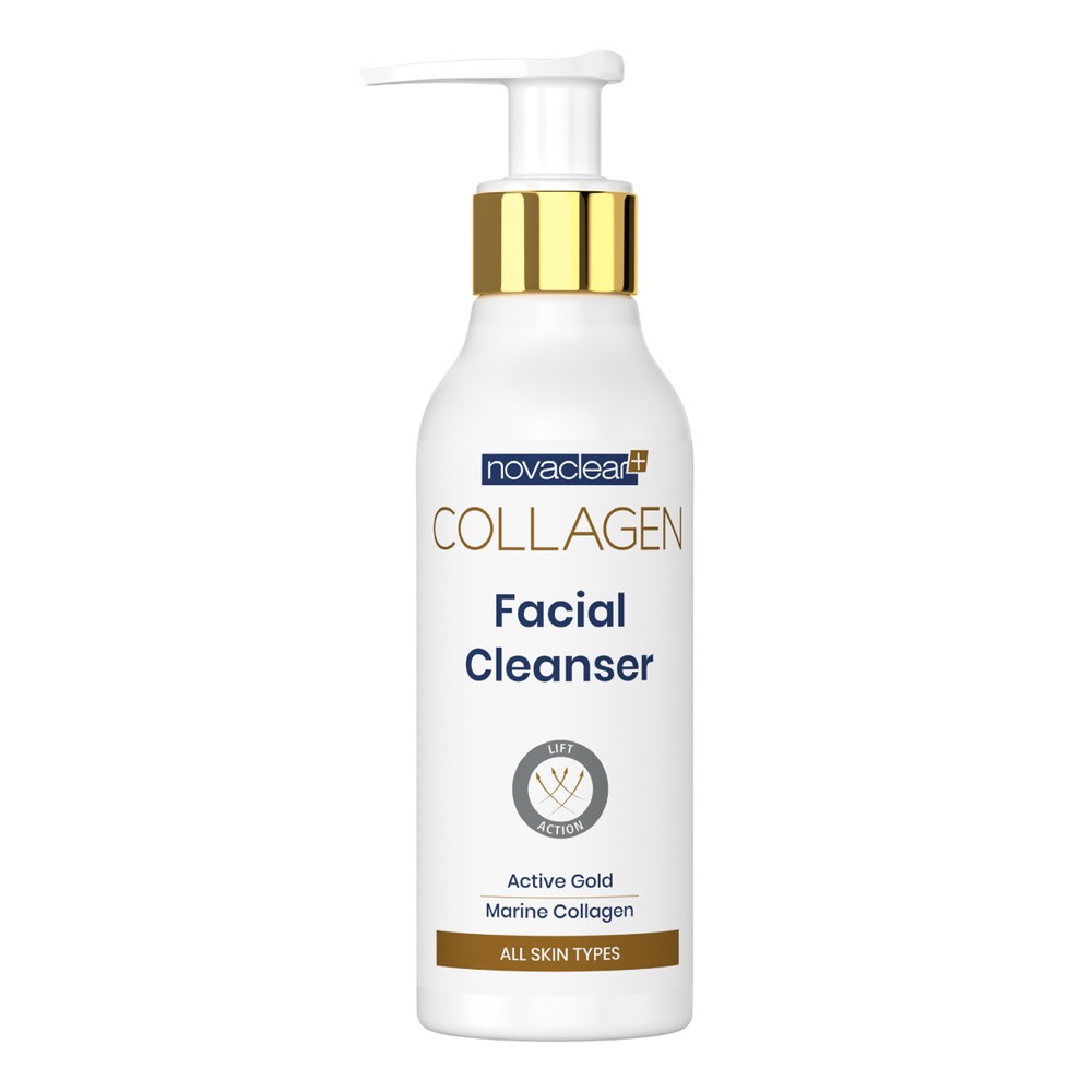 EQUALAN Novaclear+ Collagen żel do mycia twarzy ze złotem i kolagenem 150 ml