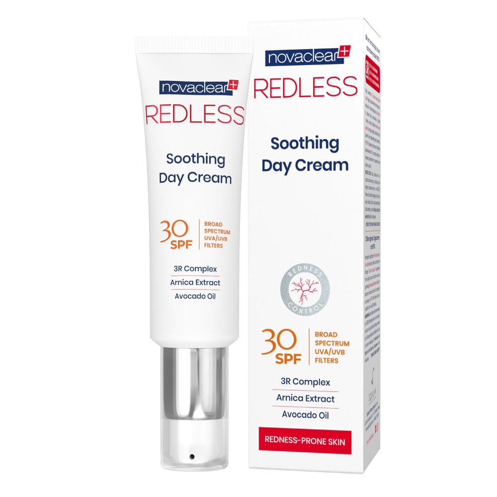 Equalan PHARMA EUROPE SP. Z O.O Novaclear Redless krem wzmacniający do cery naczynkowej na dzień SPF 30 50 ml 7084802
