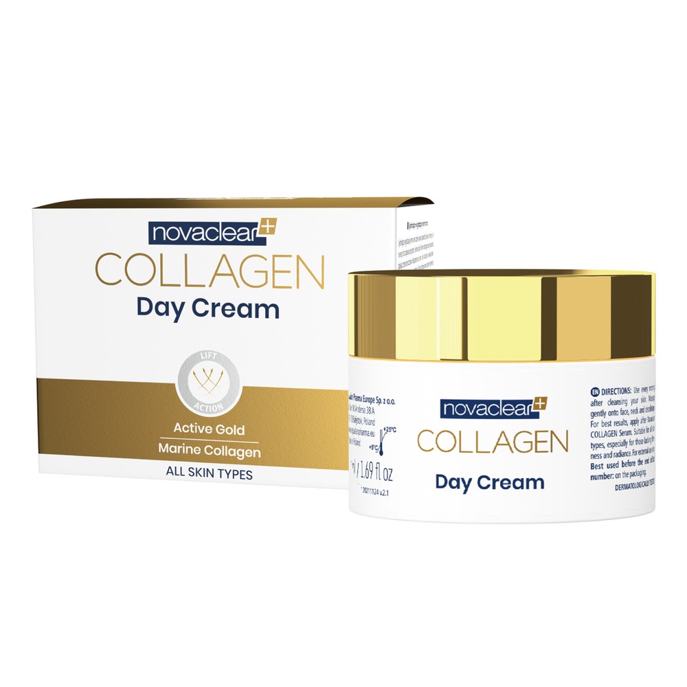 Equalan Novaclear+ Collagen ujędrniający krem na dzień 50 ml
