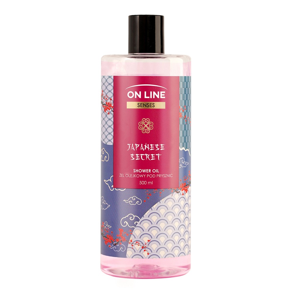 On Line Senses Japanese Secret, żel pod prysznic, 500 ml