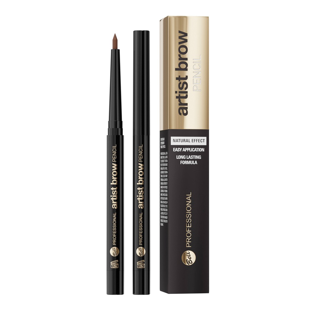 Bell Professional Artist Brow wosk do brwi w kredce 02 Medium