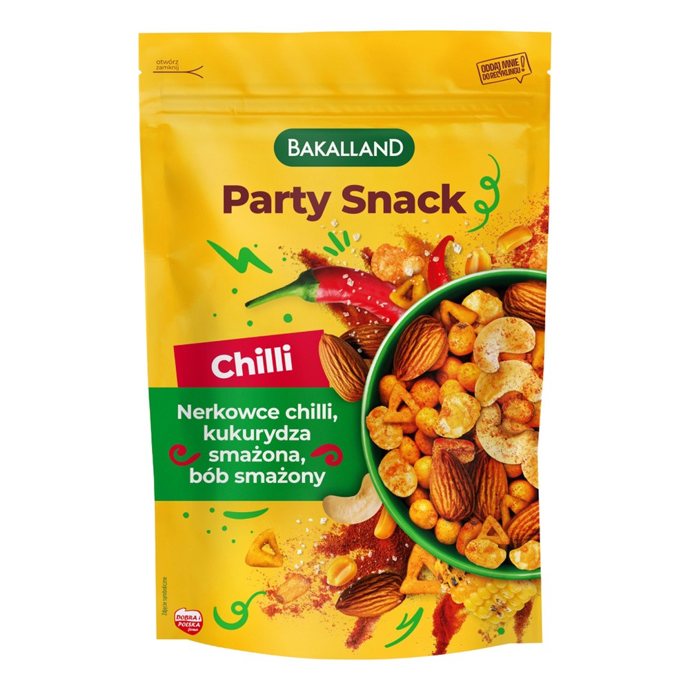Bakalland Party Snack, chilli, 170 g