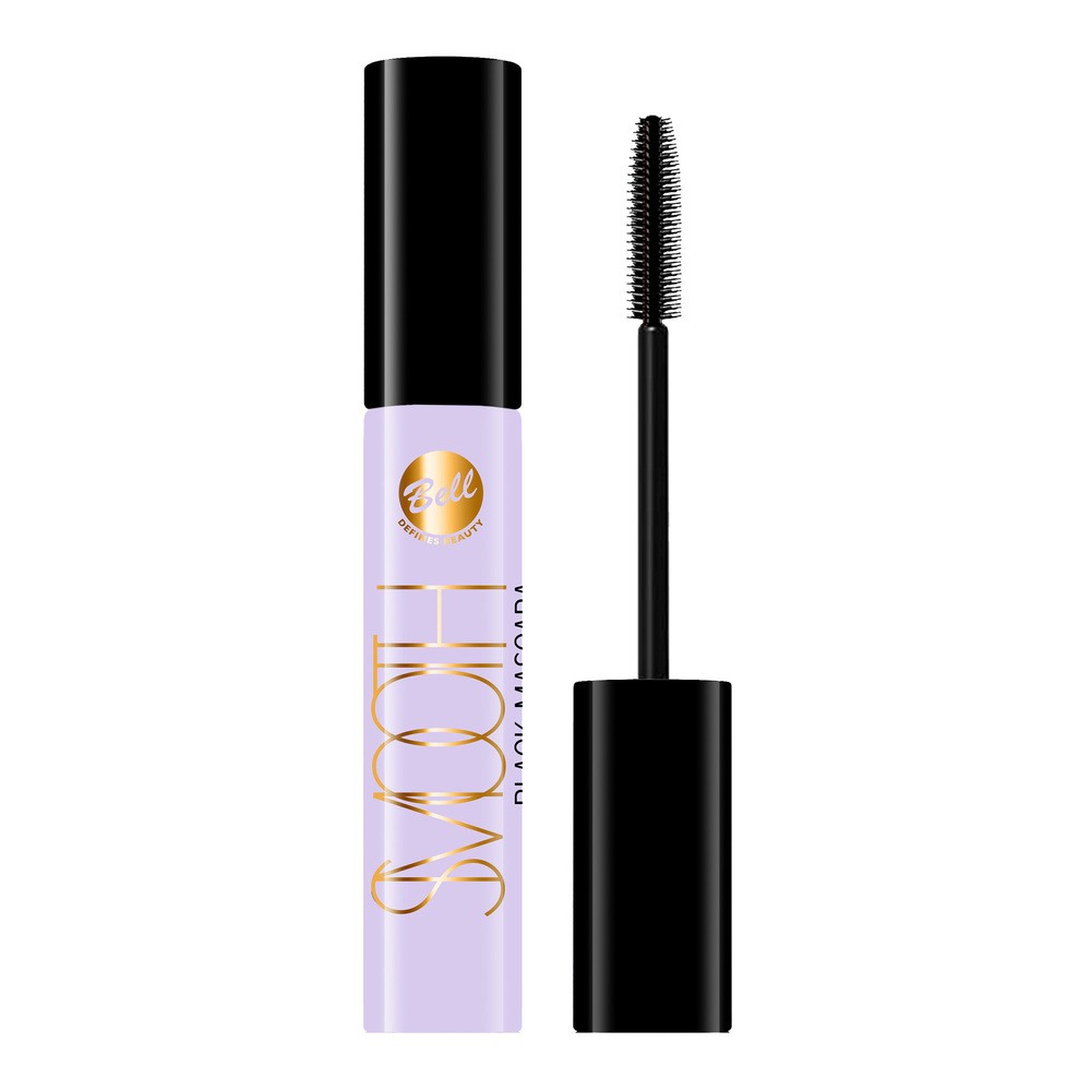 Bell Smooth Black Mascara wydłużająco-pogrubiający tusz do rzęs 01 Black 9,5 g