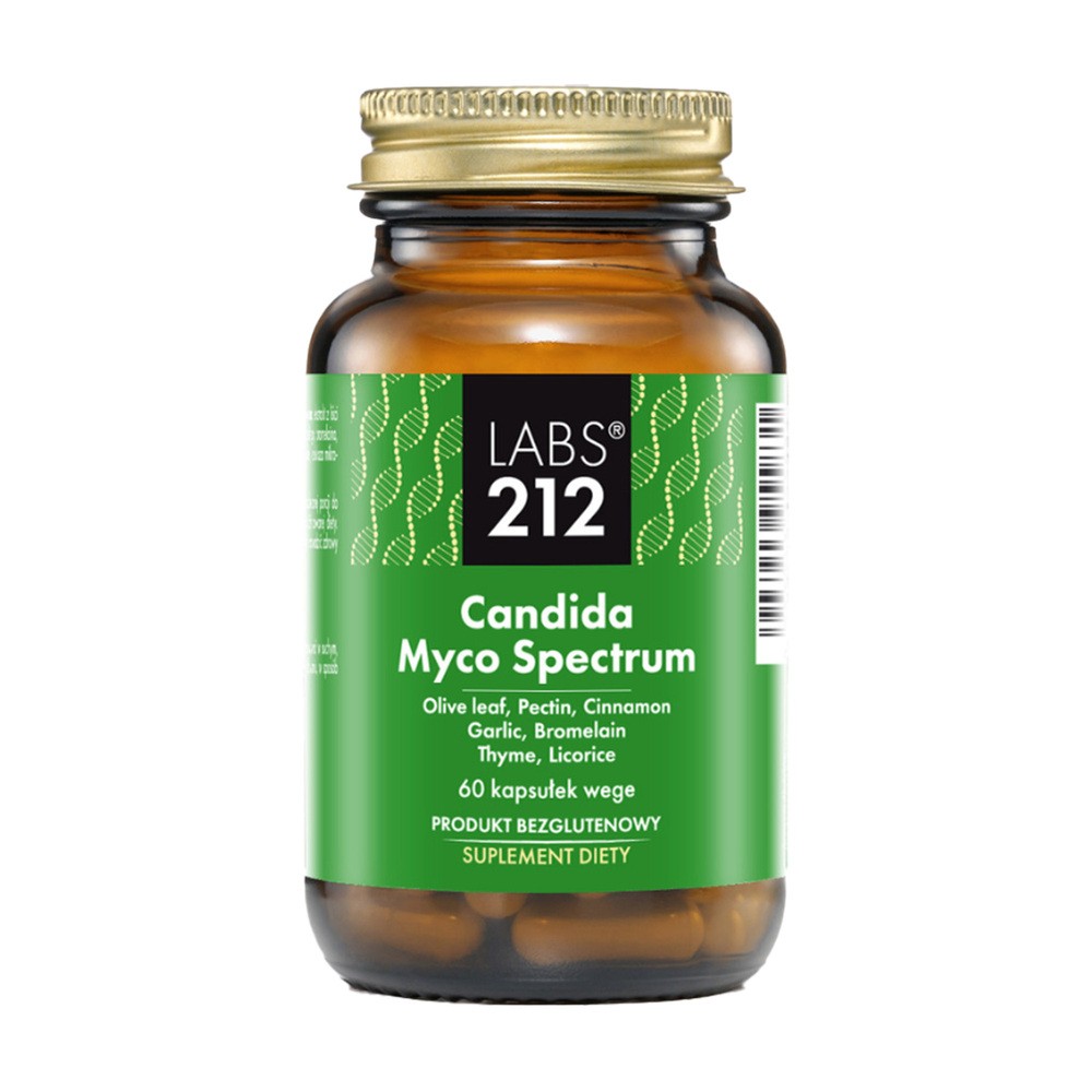 Labs212 Candida-Myco Spectrum Suplement diety 60 kaps. - suplement