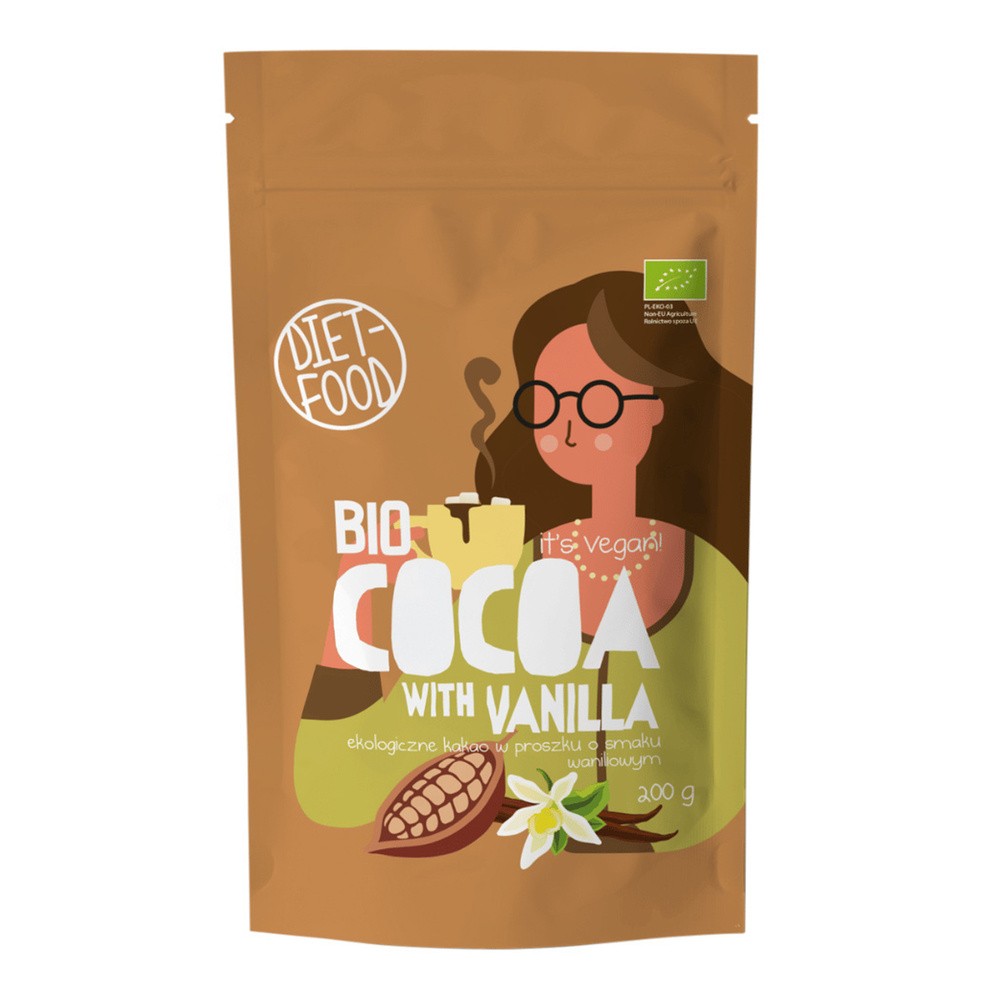 Diet-Food Kakao o smaku wanilii 200 g