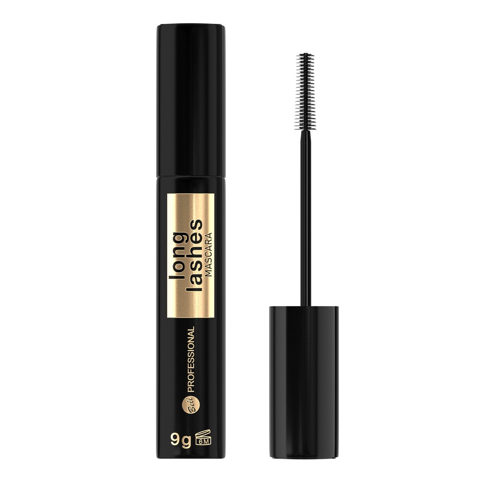 Bell Professional Long Lashes mascara wydłużająca rzęsy 01 Black 9g
