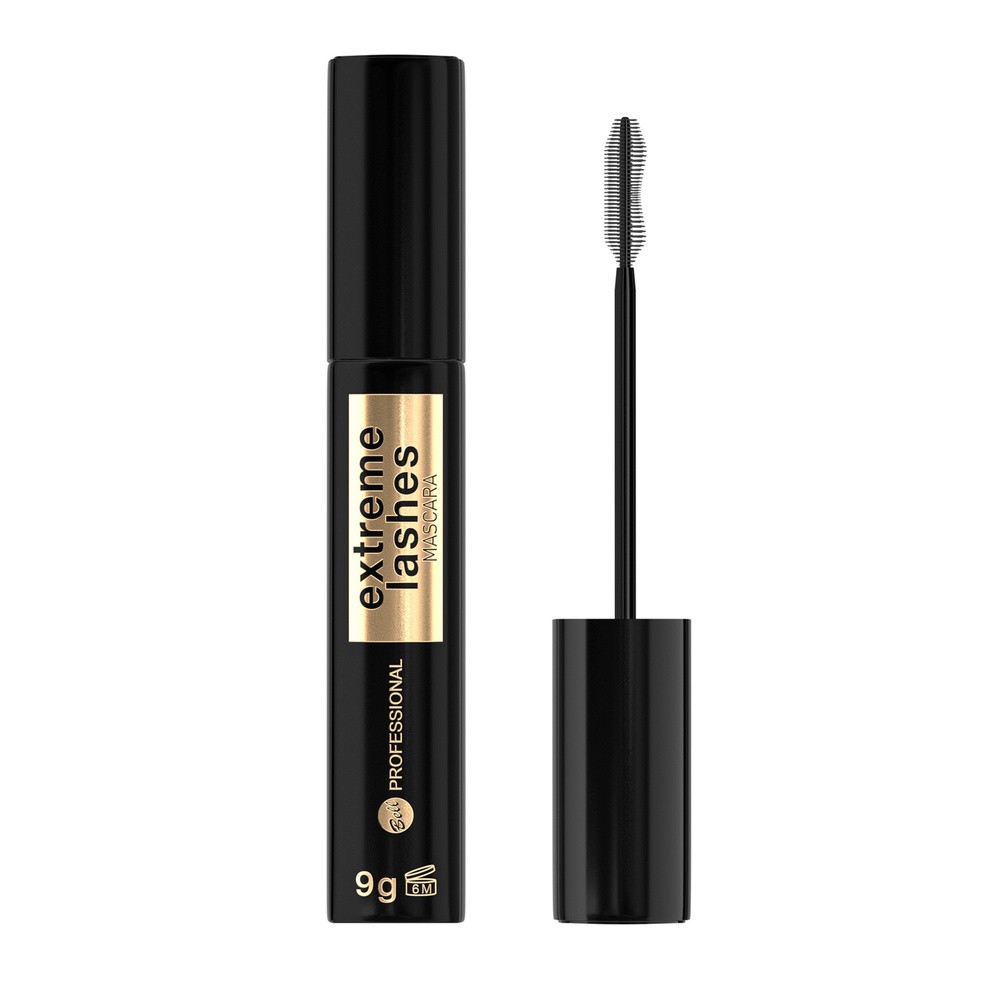 Bell Professional Extreme Lashes mascara intensywnie pogrubiająca rzęsy 01 Black 9g