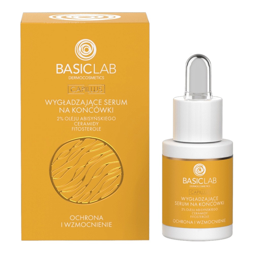 Basiclab Wygładzające serum na końcówki włosów 16 ml