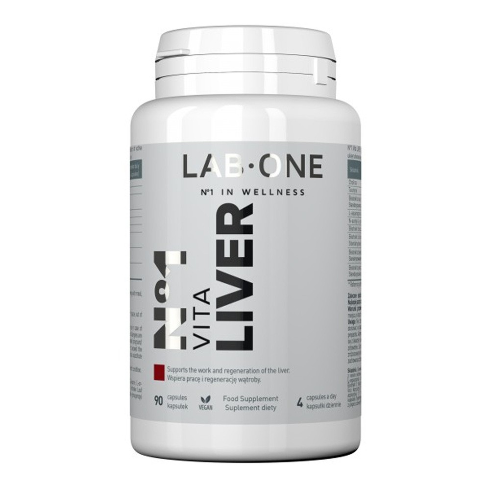 Lab One No1 Vita Liver, 90 kapsułek
