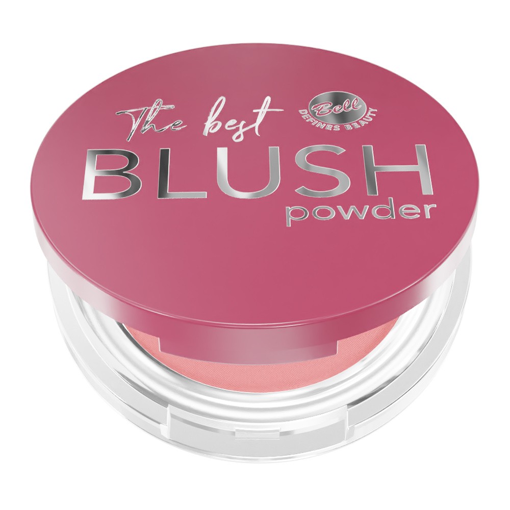 BELL THE BEST BLUSH POWDER MATOWY RÓŻ DO POLICZKÓW 02 ROSY 3,7G
