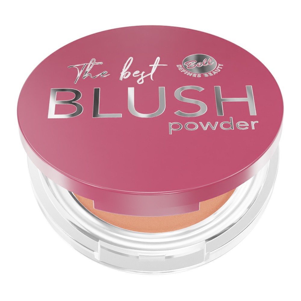 BELL THE BEST BLUSH POWDER MATOWY RÓŻ DO POLICZKÓW 01 PEACHY 3,7G