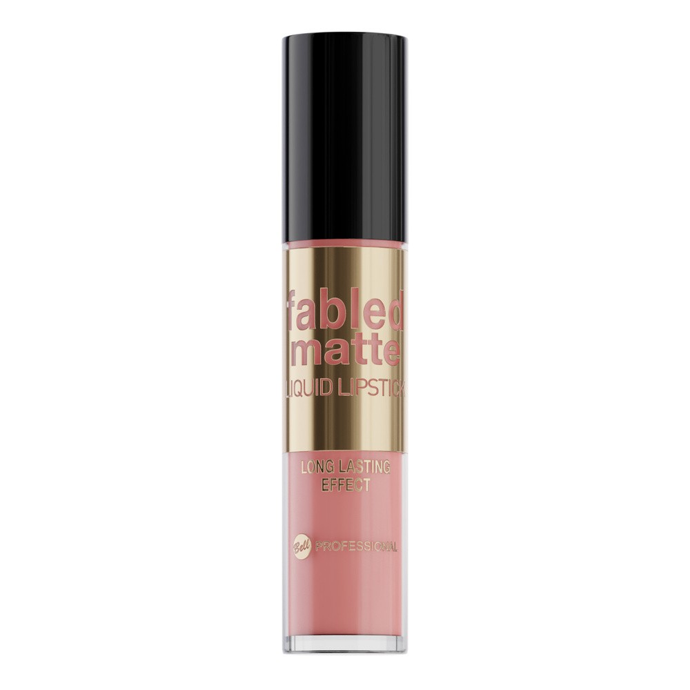 Bell Professional Fabled Matte Pomadka w Płynie 02 Soft Pink