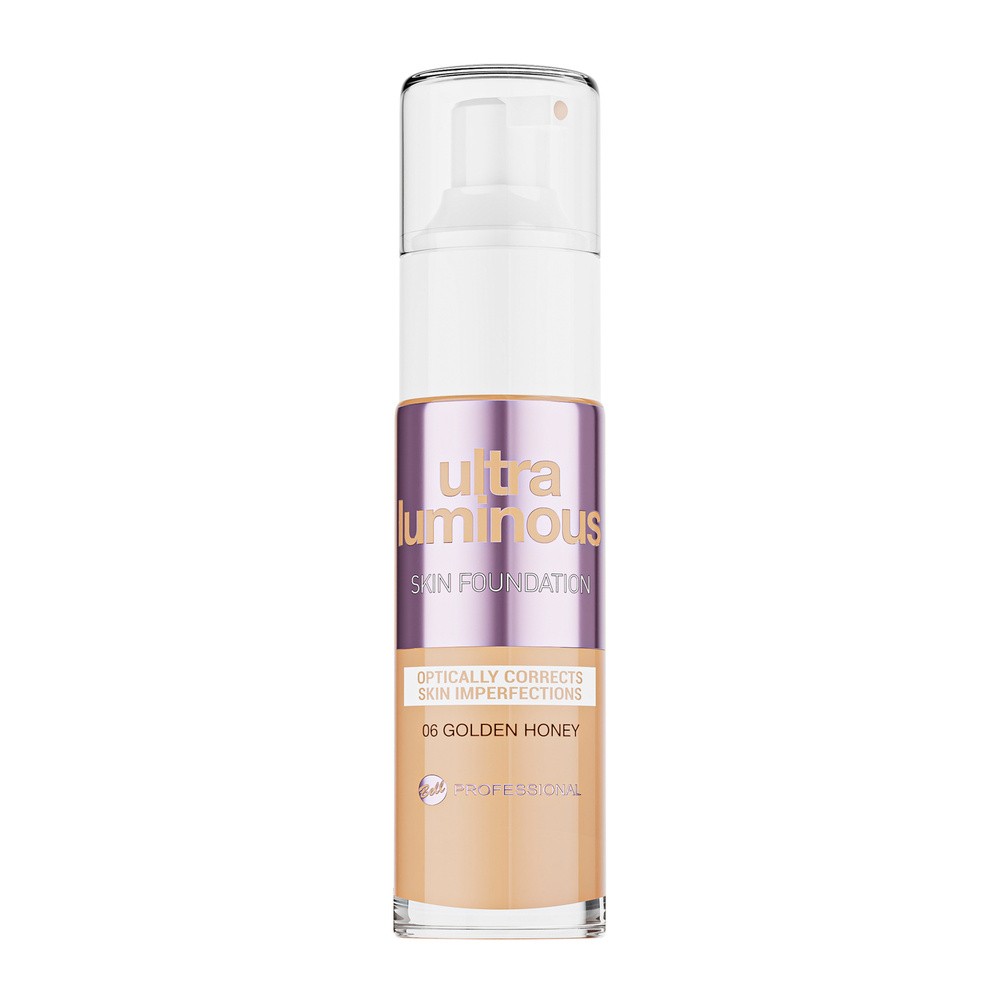 BELL PROFESSIONAL ULTRA LUMINOUS WEGAŃSKI PODKŁAD ROZŚWIETLAJACY 06 GOLDEN HONEY 30G