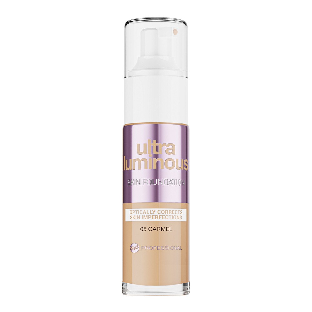 BELL PROFESSIONAL ULTRA LUMINOUS WEGAŃSKI PODKŁAD ROZŚWIETLAJACY 05 CARAMEL 30G