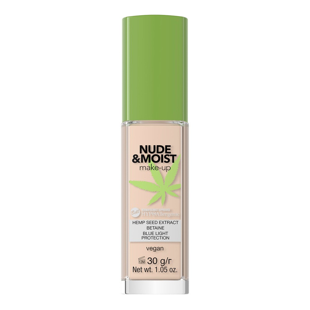 Bell Hypoallergenic Nude & Moist Podkład do twarzy nawilżająco-odżywczy nr 02 30g SO_112307
