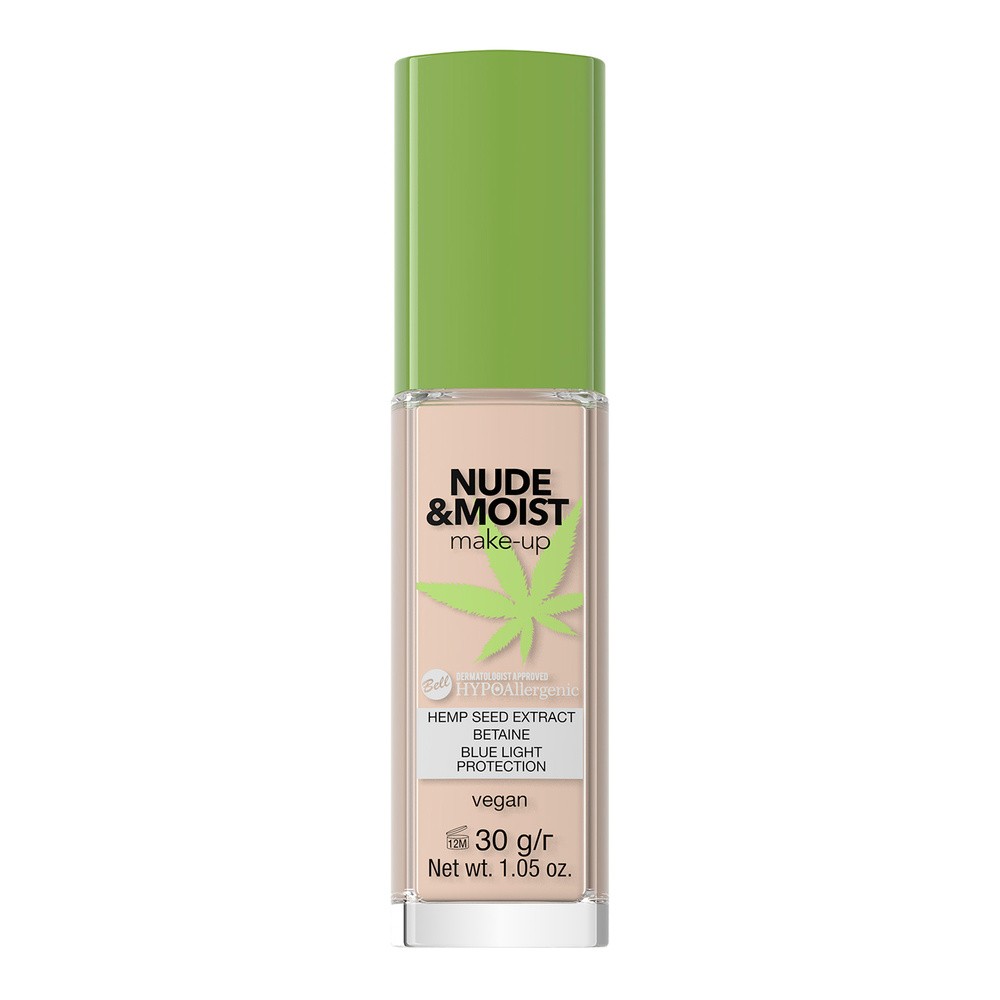 Bell Hypoallergenic Nude & Moist Podkład do twarzy nawilżająco-odżywczy nr 01 30g SO_112306