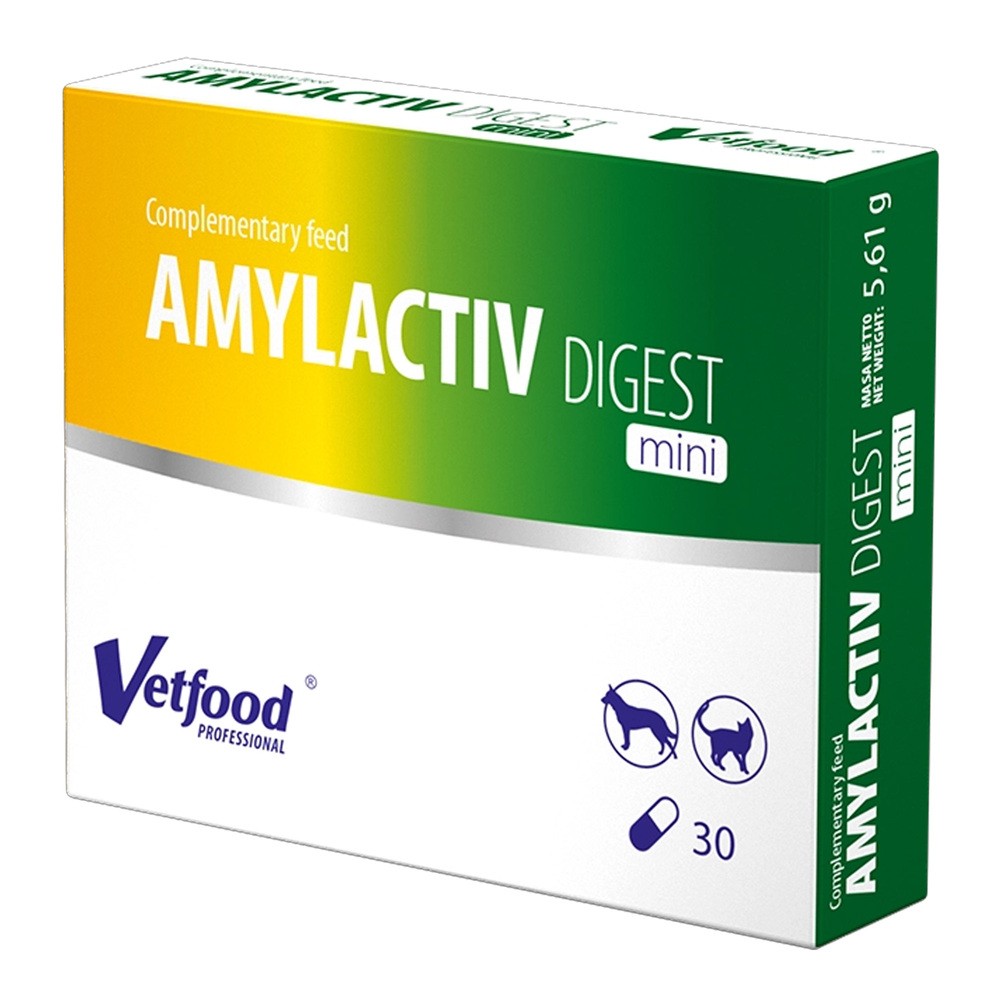VETFOOD Amylactiv Digest MINI - 30 kapsułek