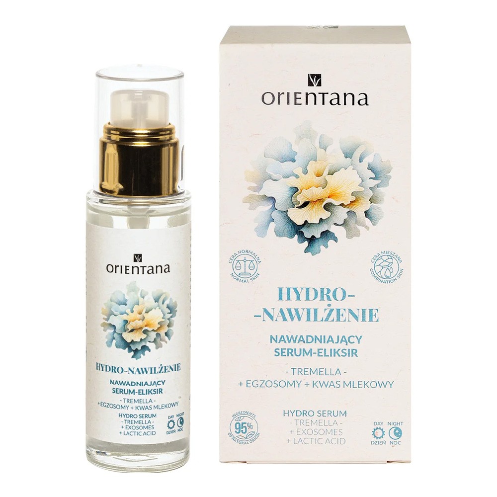 Eliksir Serum nawilżające Tremella Egzosomy Kwas mlekowy 30 ml