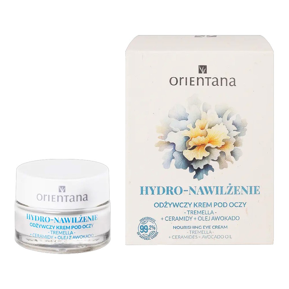 Odżywczy krem pod oczy z Ceramidami, Tremellą i Olejem awokado 15 ml